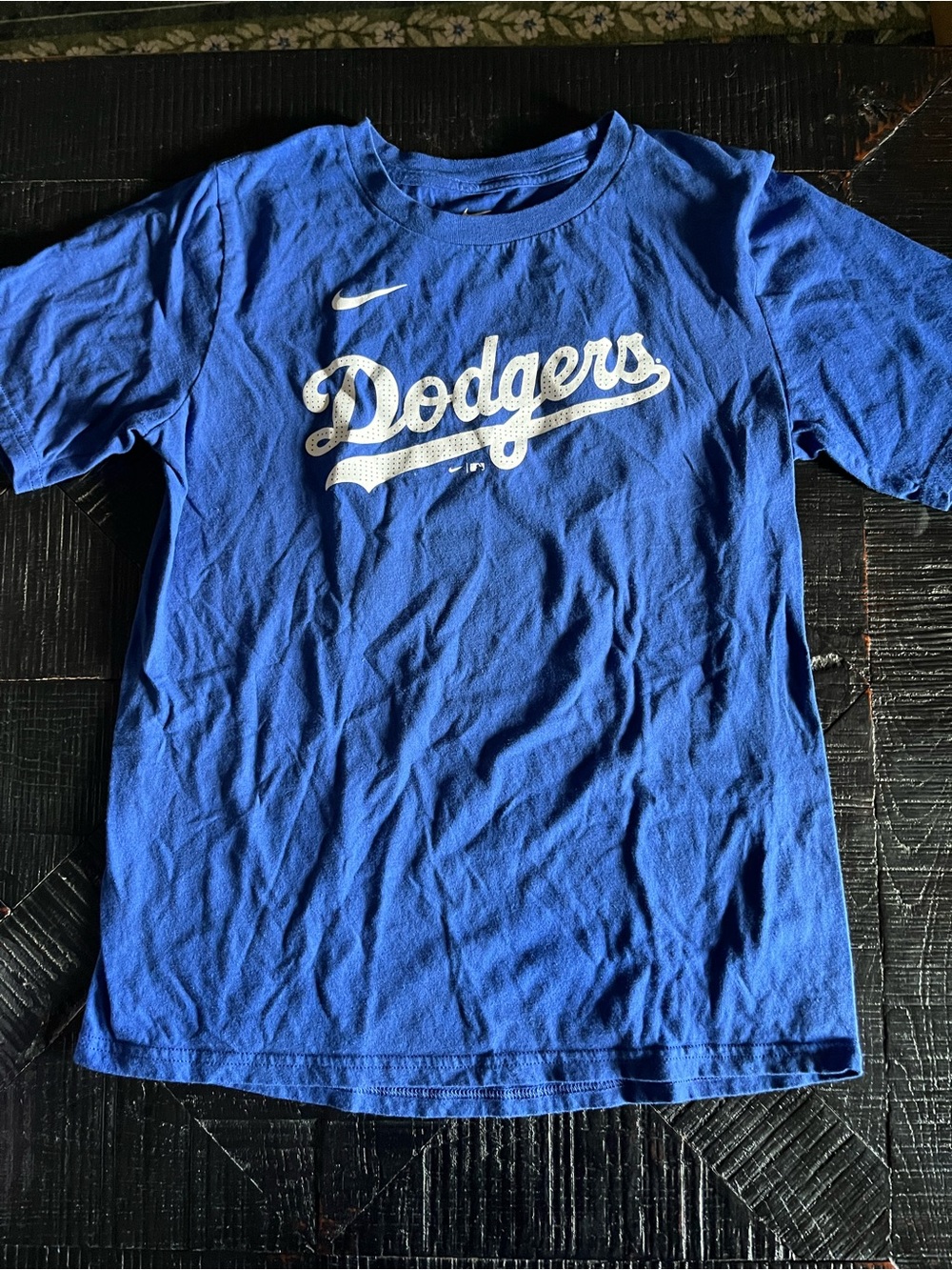 Mookie Betts #50 Los Angeles Dodgers Royal Blue Tee by Nike Youth Size XL